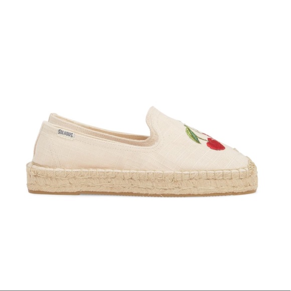 Soludos Cherry embroidered espadrilles - Picture 3 of 8
